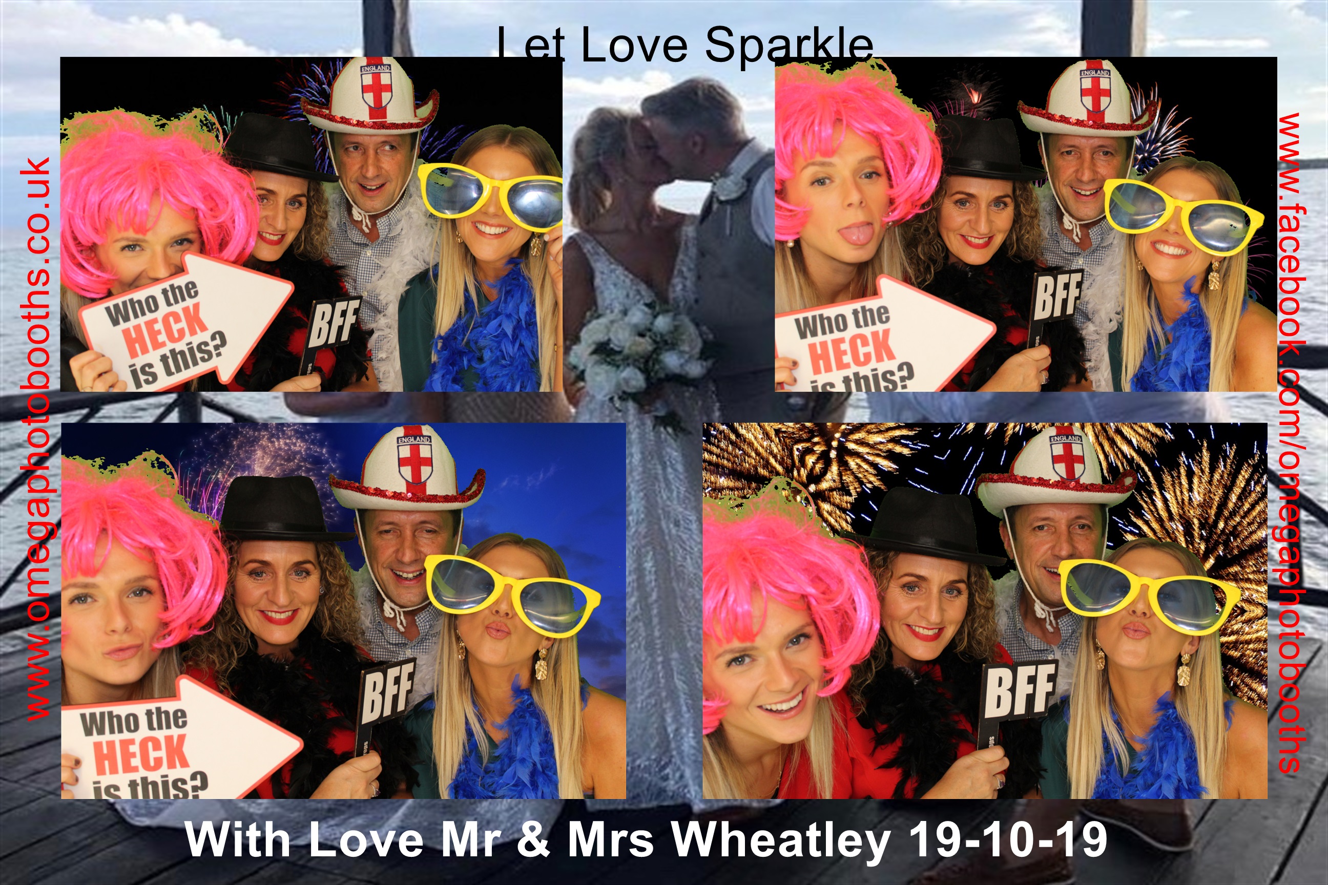 Mr & Mrs Wheatley  | View more photos from the event at gallery.omegaphotobooths.co.uk/u/Omega-Photobooths/Mr-Mrs-Wheatley